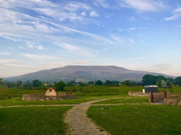 Pine Martan pod and Shepherds hut