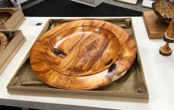 Woodturning class bowl