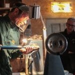 woodturner at Bluebell Lane Glamping