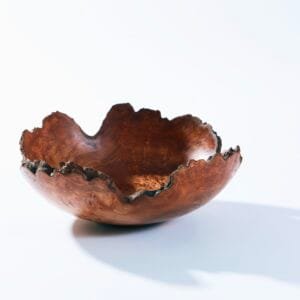 Natural edge Elm bowl